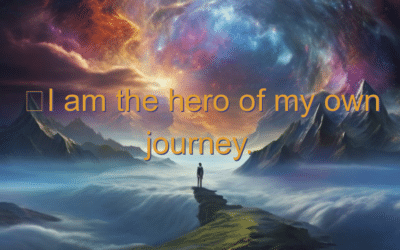 I am the hero of my own journey.